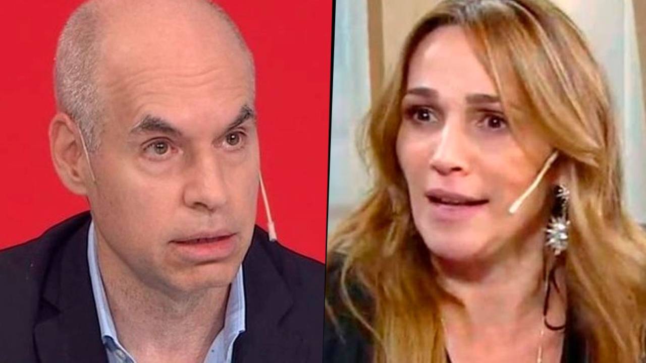 Verónica Lozano, picante: se burló de la calvicie de Horacio Rodríguez Larreta