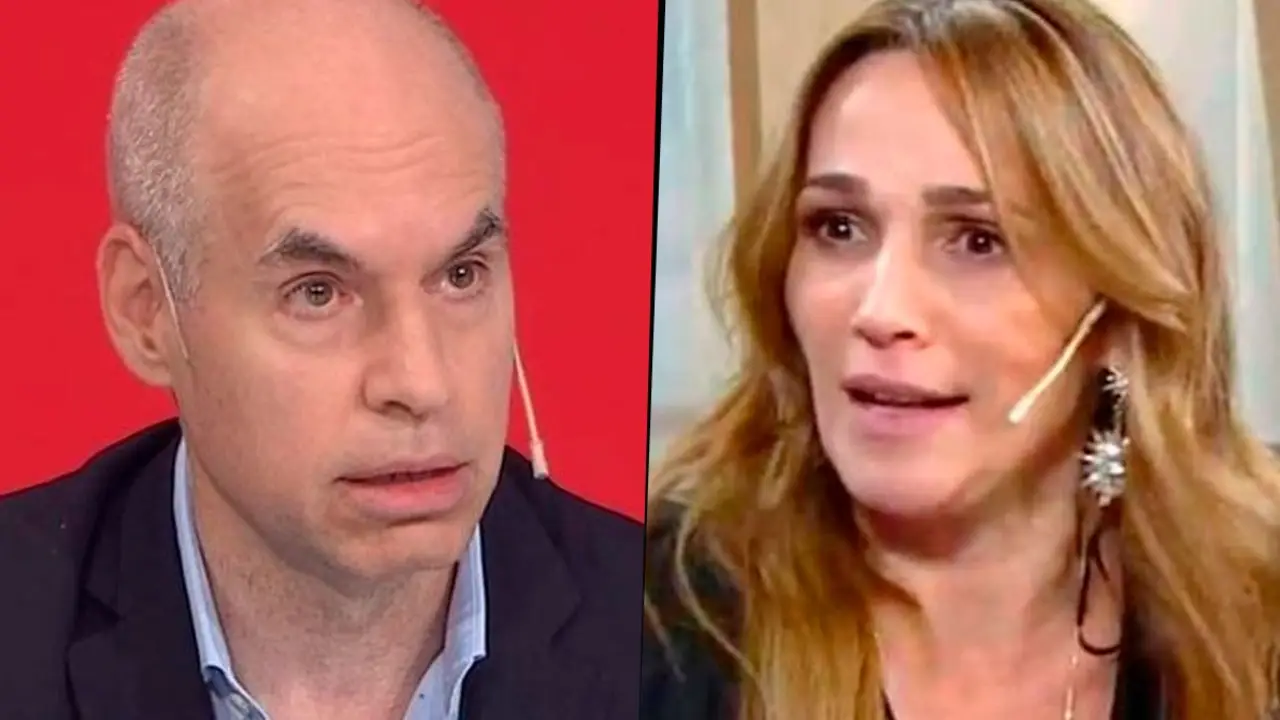 Verónica Lozano, picante: se burló de la calvicie de Horacio Rodríguez Larreta