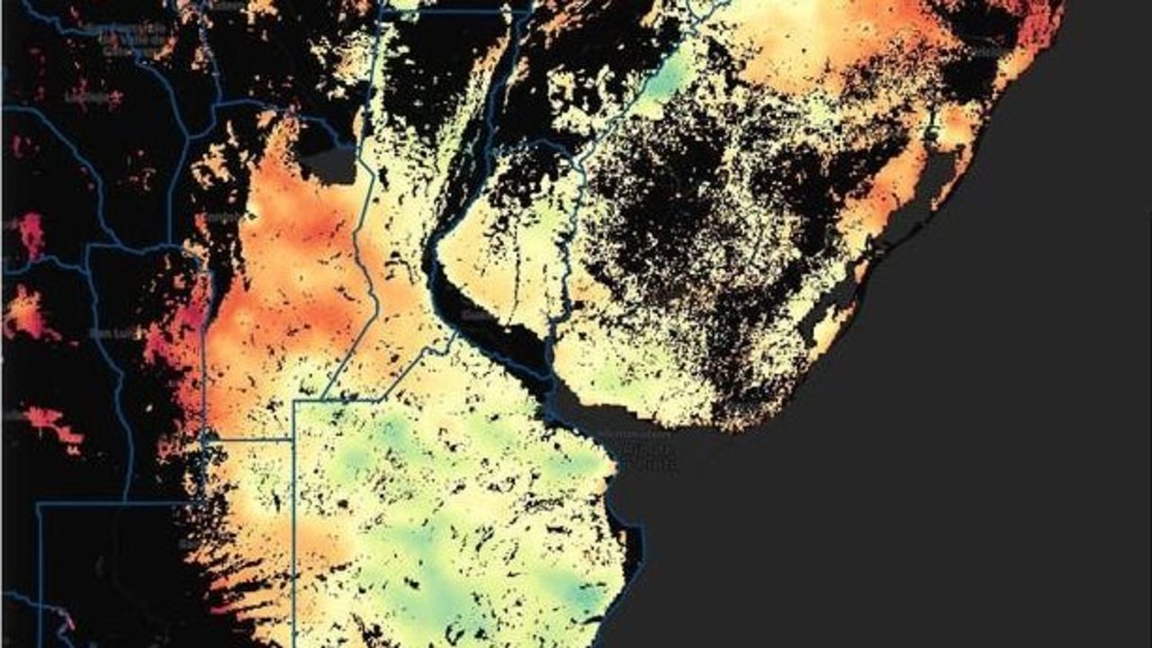 Una imagen de la NASA encendió la alarma en Córdoba por la siembra de trigo