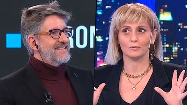 Luis Novaresio le pidió casamiento a Romina Manguel al aire
