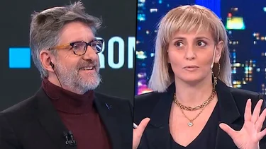 Luis Novaresio le pidió casamiento a Romina Manguel al aire