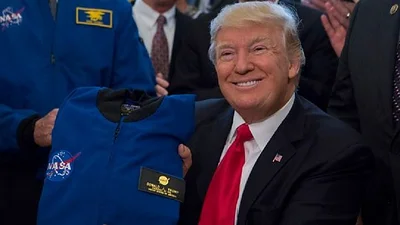 Polémica: Trump utilizó a la NASA para publicidad política y tuvo que borrar el video Polémica: Trump utilizó a la NASA para publicidad política y tuvo que borrar el video