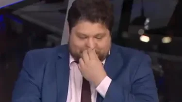 El desagradable gesto de Nicolás Wiñazki al aire en TN