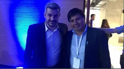 Escandaloso: Intendente radical golpeó a periodista y le quitó el celular Escandaloso: Intendente radical golpeó a periodista y le quitó el celular