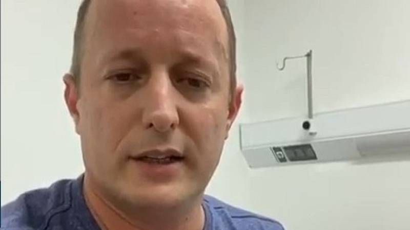 Coronavirus: el video que grabó Martín Insaurralde donde cuenta cómo está de salud