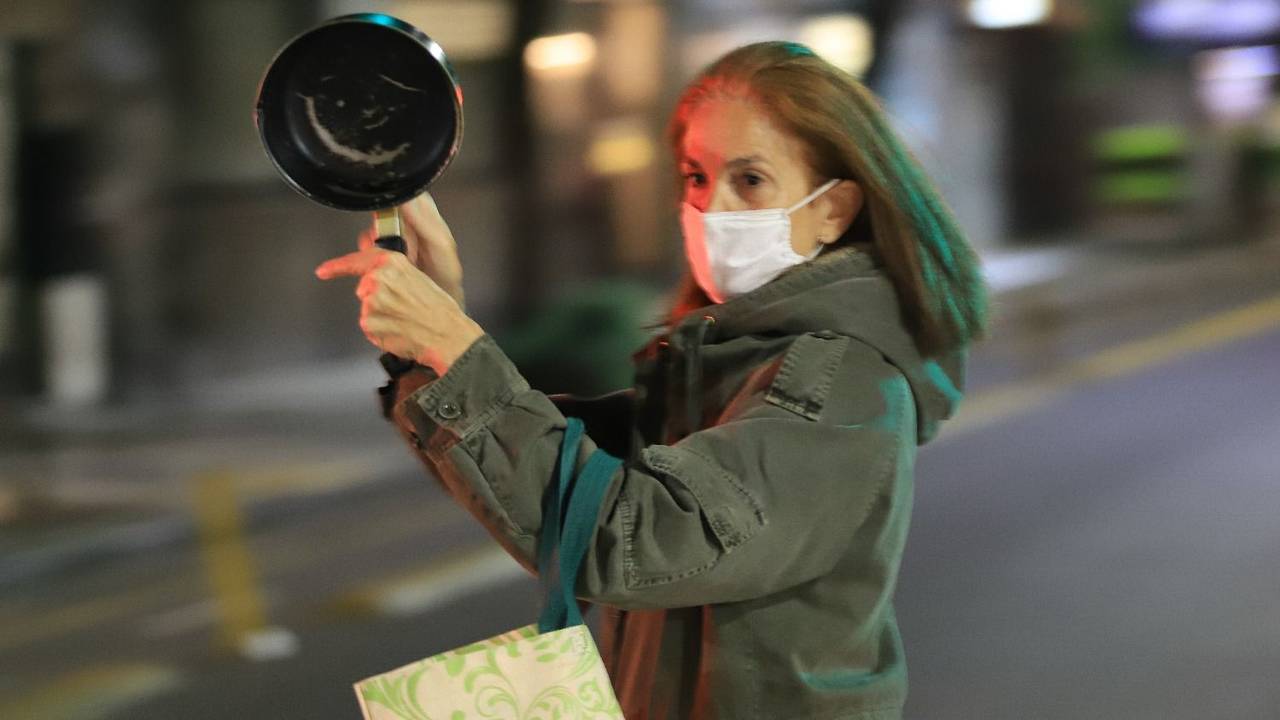 Cacerolazo en cuarentena 