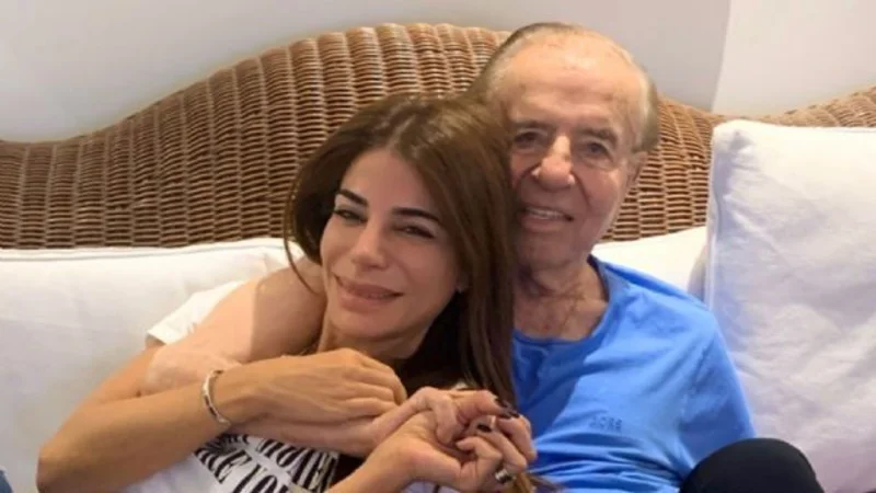 Zulemita compartió una foto con Carlos Menem e hizo un contundente pedido 