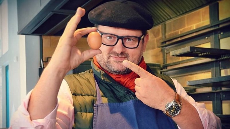 El chef Christophe Kriwonis, ¿en pareja con una importante conductora de TV?