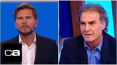 La picante pregunta de Vignolo que puso incómodo a Ruggeri: ¿Boca o River? La picante pregunta de Vignolo que puso incómodo a Ruggeri: ¿Boca o River?