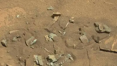 ¿Huesos humanos en Marte? la imagen de la NASA que impacta ¿Huesos humanos en Marte? la imagen de la NASA que impacta