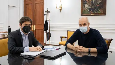 Coronavirus: Kicillof y Rodríguez Larreta no descartaron endurecer la cuarentena Coronavirus: Kicillof y Rodríguez Larreta no descartaron endurecer la cuarentena