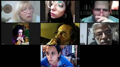 "Consorcio", una comedia inmersiva por Zoom donde los espectadores eligen el final "Consorcio", una comedia inmersiva por Zoom donde los espectadores eligen el final