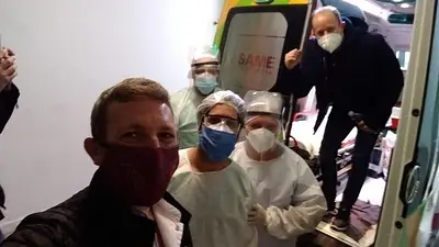 Insaurralde: "Me hicieron un tratamiento con plasma y corticoides" Insaurralde: "Me hicieron un tratamiento con plasma y corticoides"