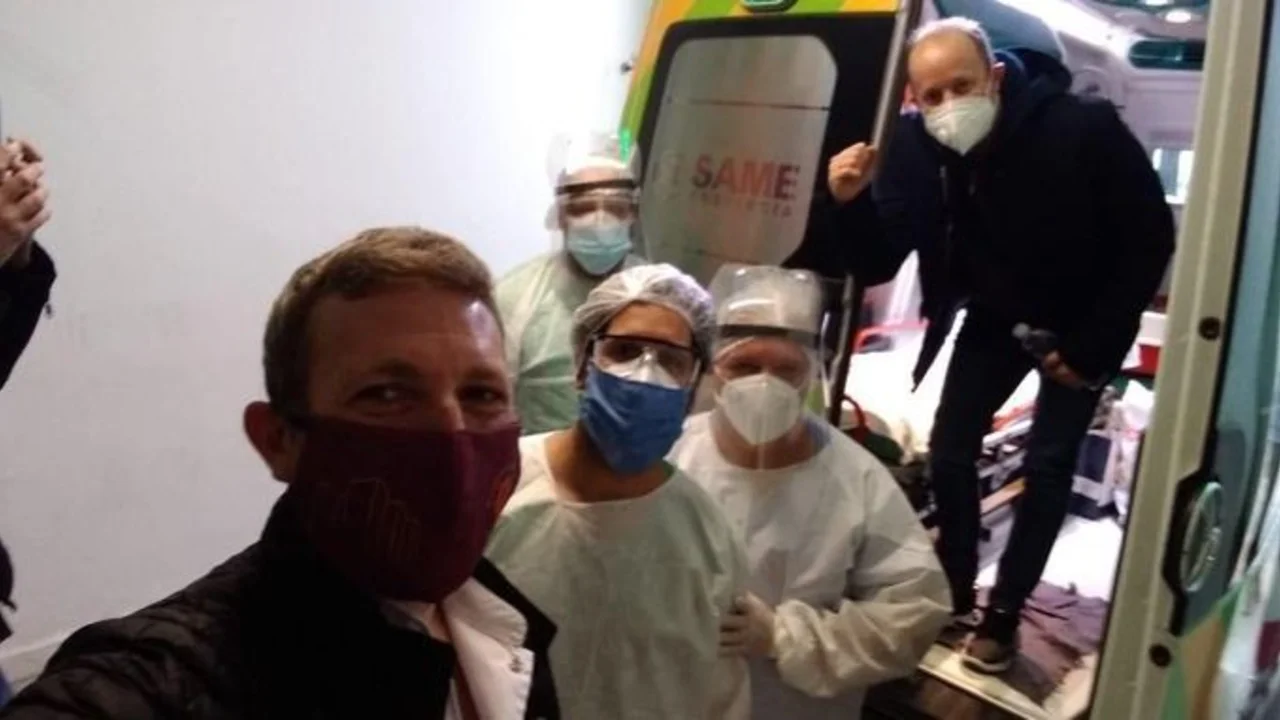 Coronavirus: el video que publicó Martín Insaurralde tras ser dado de alta