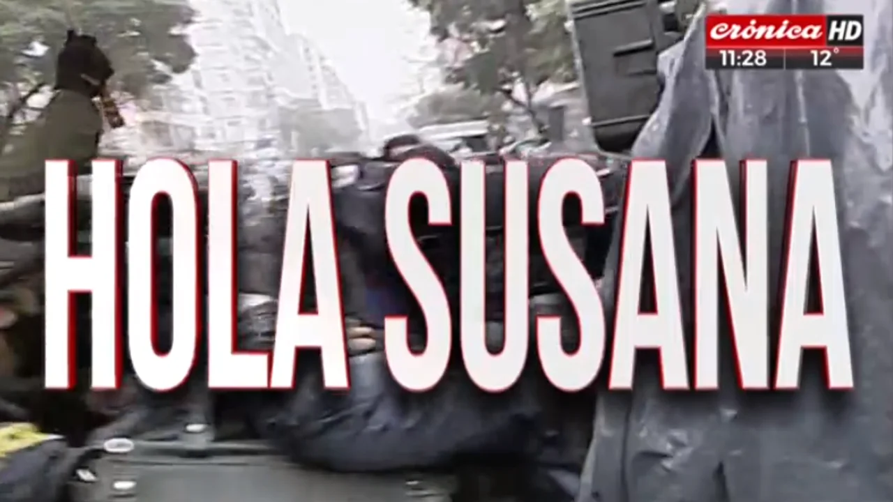 Las desopilantes placas de Crónica TV por la detención de Susana Martinengo, la ex funcionaria de Macri 