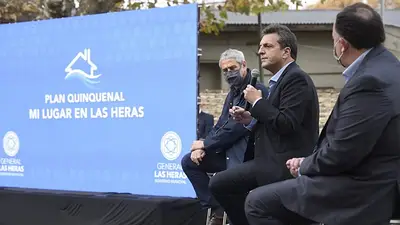 Massa: "Cuando hay un Estado que protege, podemos crecer" Massa: "Cuando hay un Estado que protege, podemos crecer"