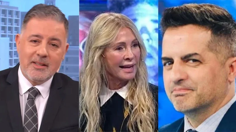 Fabián Doman, Cris Morena y Ángel de Brito