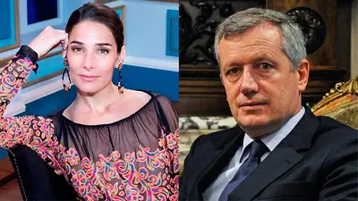 Juana Viale, Emilio Monzó, televisión, La Noche de Mirtha Juana Viale, Emilio Monzó, televisión, La Noche de Mirtha