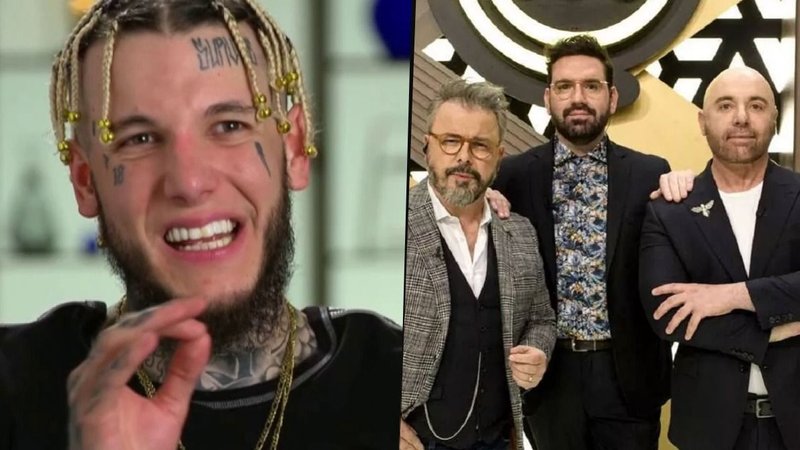 Alexander Caniggia se enoja con el jurado por haber quedado eliminado de MasterChef Celebrity 2