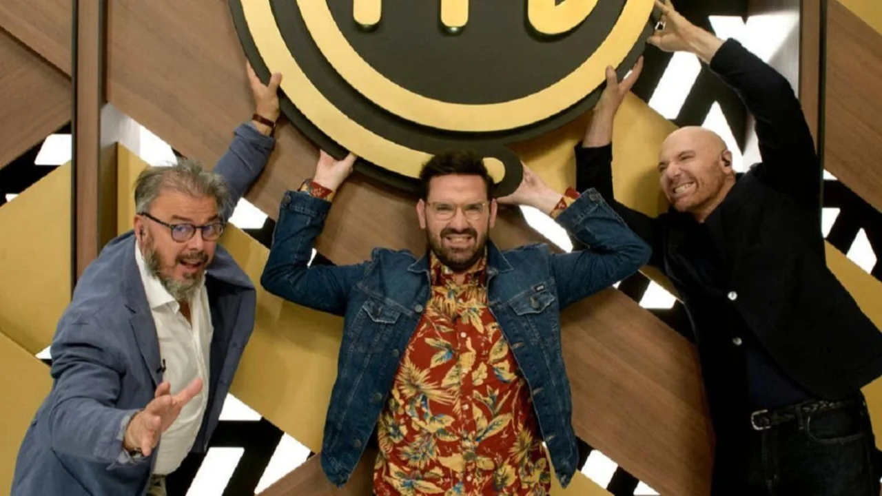 MasterChef Celebrity 2. Donato de Santis. Damián Betular. Germán Martitegui.