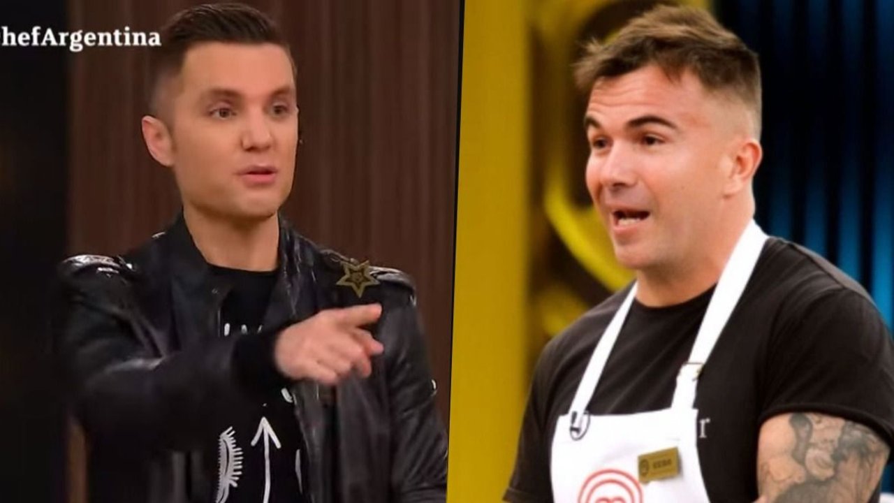 Santiago del Moro puso incómodo al novio de Sol Pérez en MasterChef Celebrity 2