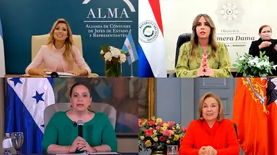 Fabiola Yánez y las primeras damas debatieron sobre medio ambiente Fabiola Yánez y las primeras damas debatieron sobre medio ambiente
