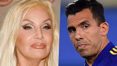 Carlos Tevez, Susana Giménez, Telefe Carlos Tevez, Susana Giménez, Telefe