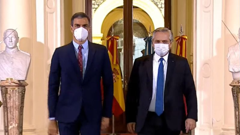 Alberto Fernández: "Argentina y España tienen un lazo indisoluble"
