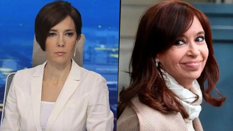 Cristina Pérez, obsesionada y enojada con Cristina Kirchner
