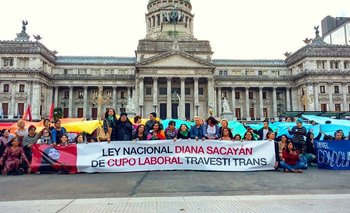 Diputados tratará el proyecto de Ley de Cupo Laboral Trans | Congreso