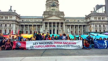 El Senado convirtió en ley el cupo laboral trans