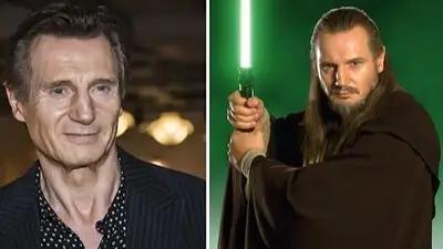 Liam Neeson. Star Wars. Qui-Gon Jinn Liam Neeson. Star Wars. Qui-Gon Jinn