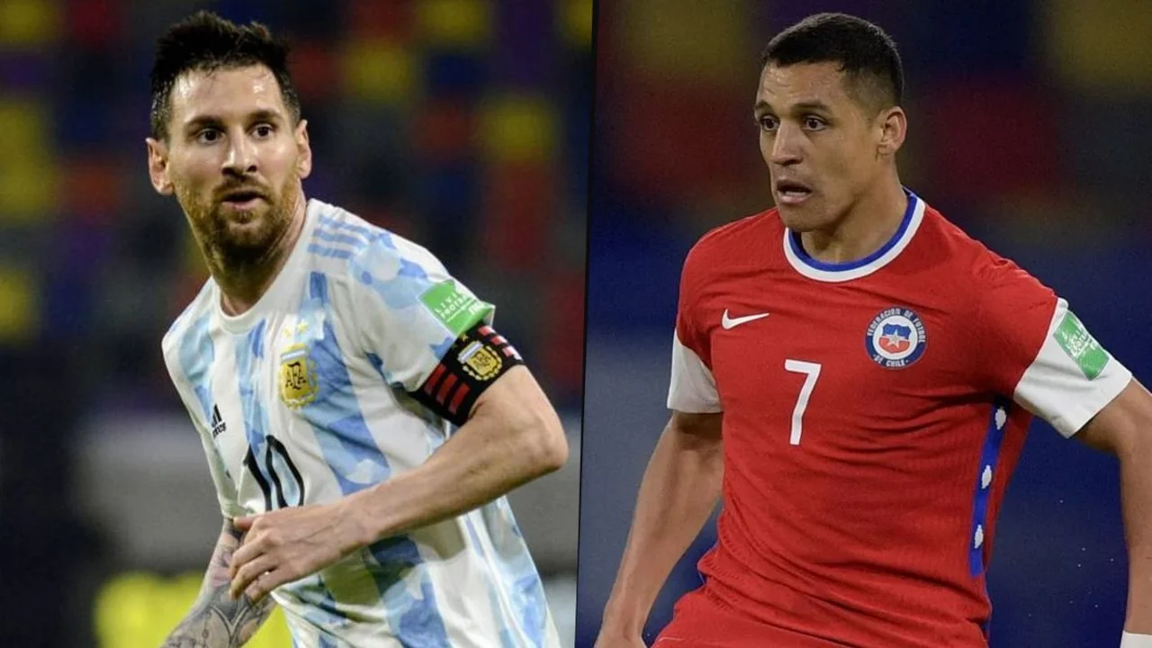 Lionel Messi, Selección Argentina vs. Chile, Alexis Sánchez