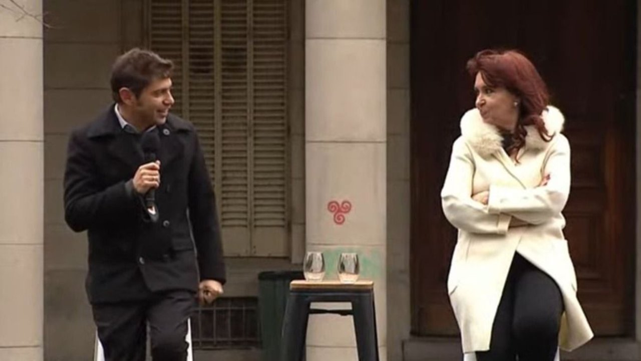 Kicillof, sobre Cristina Kirchner: "No vienen por ella, vienen por los derechos"