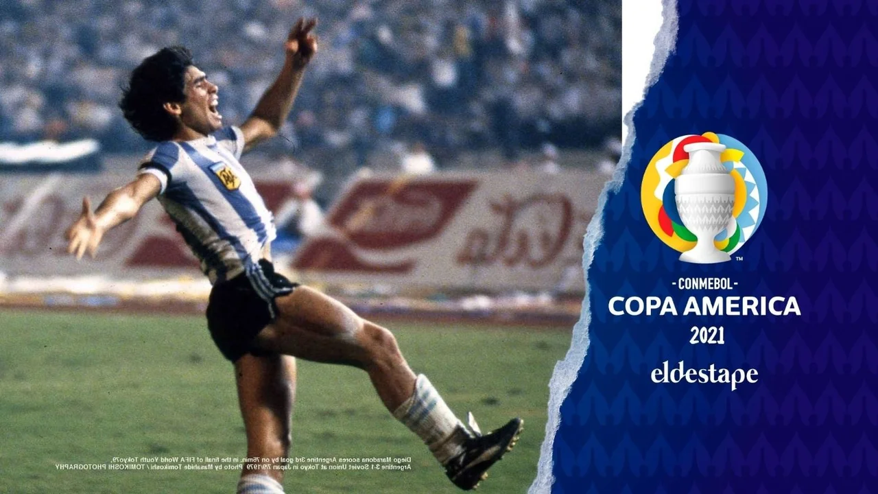 La historia detrás del día que Maradona usó la 6 de la Selección Argentina en la Copa América