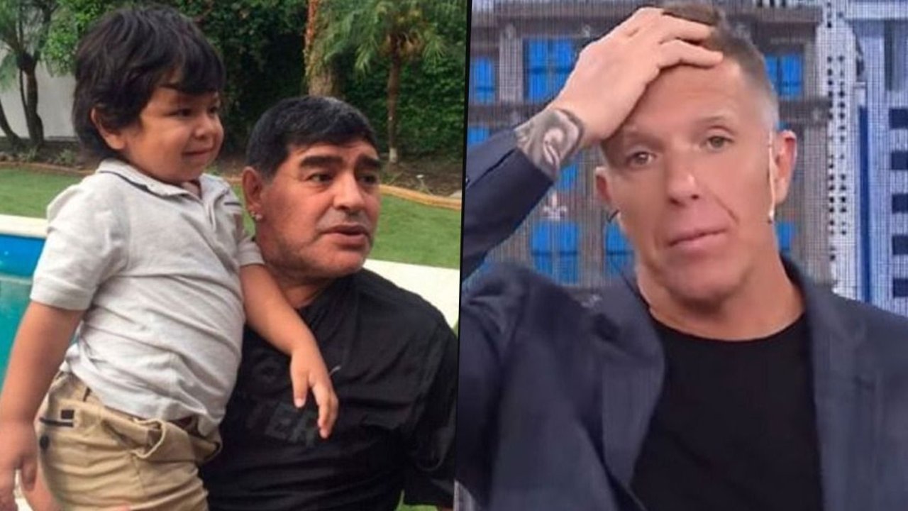 Dieguito Fernando, Diego Maradona y Alejandro Fantino