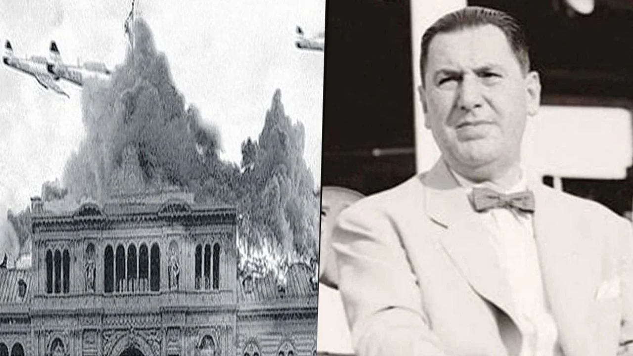 Bombardeo del 16 de junio de 1955 en Plaza de Mayo para intentar derrocar y asesinar a Juan Domingo Perón