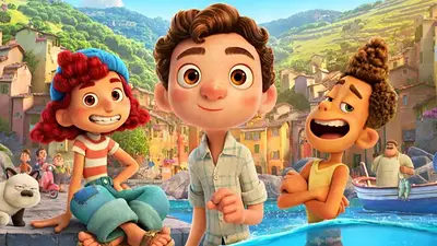 Luca. PIXAR. Luca. PIXAR.