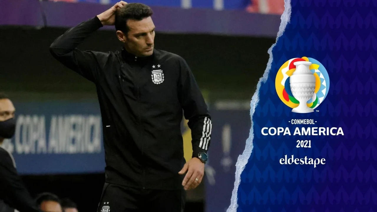 Argentina vs. Colombia en la Copa América: la formación que piensa Scaloni