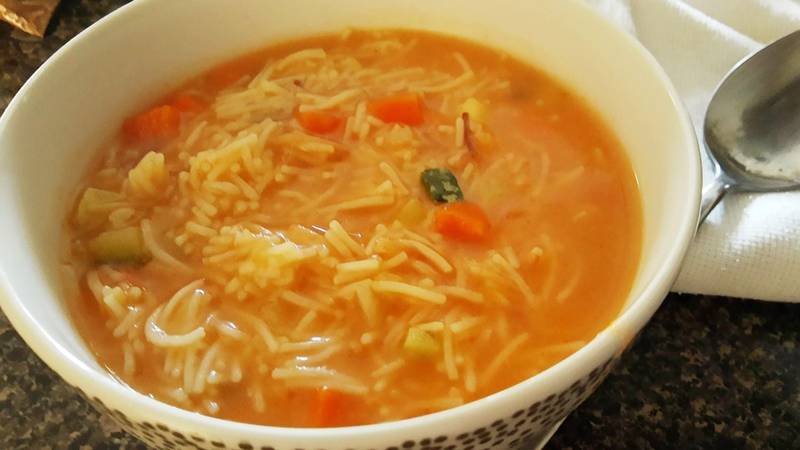 Recetas de cocina, cocina, recetas, sopa de fideos