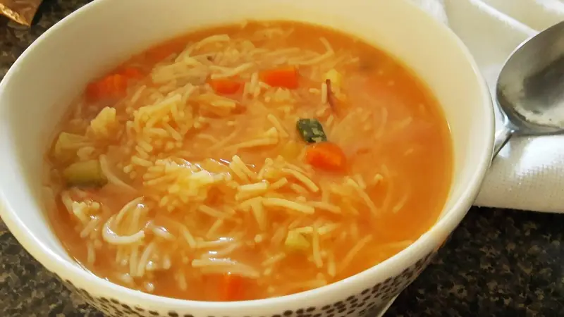 Recetas de cocina, cocina, recetas, sopa de fideos