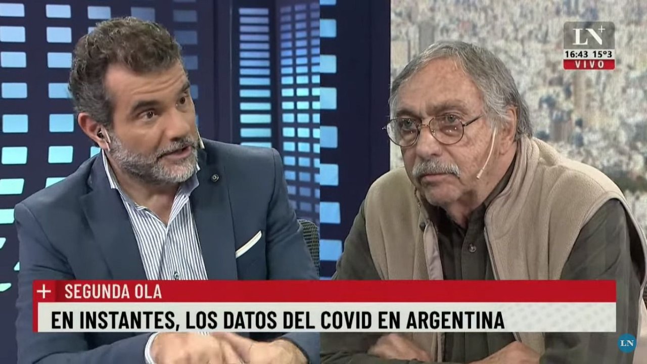 Luis Brandoni y la teoría conspirativa en La Nación
