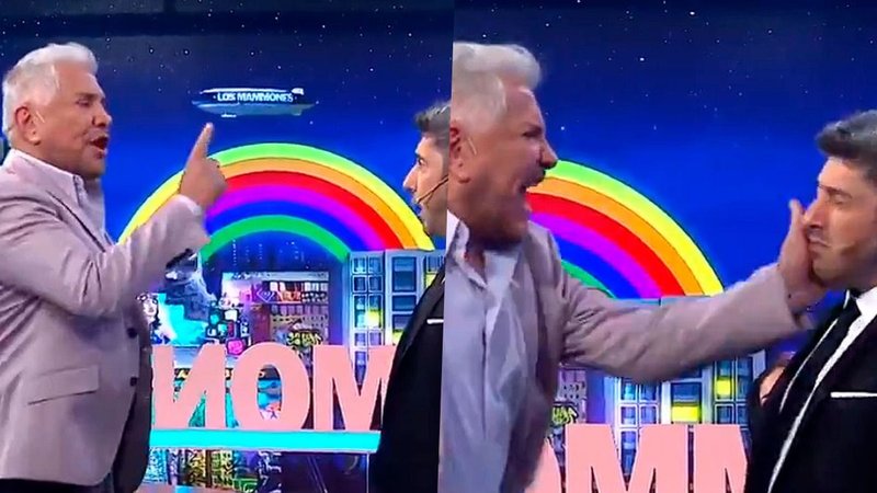 Arnaldo André, Jey Mammón, Cachetazo