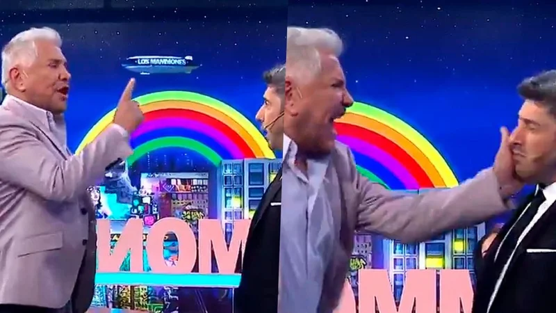 Arnaldo André, Jey Mammón, Cachetazo