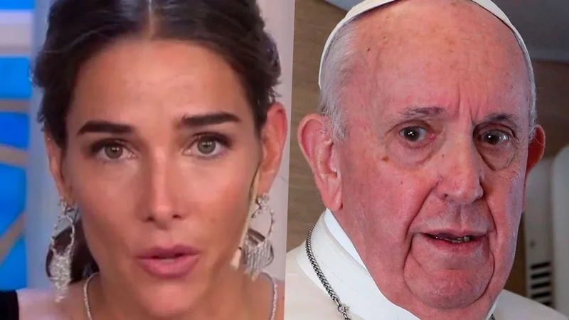Juana Viale, Papa Francisco, Twitter