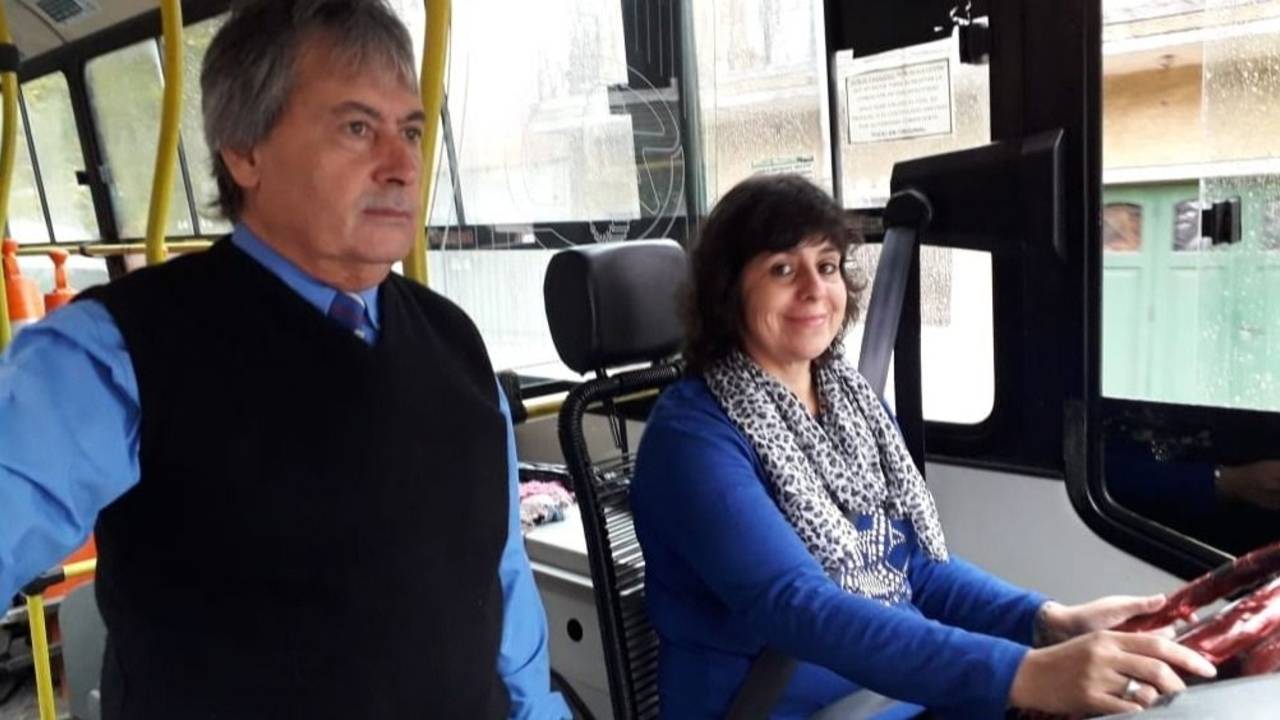 Colectiveras, choferes de colectivo
