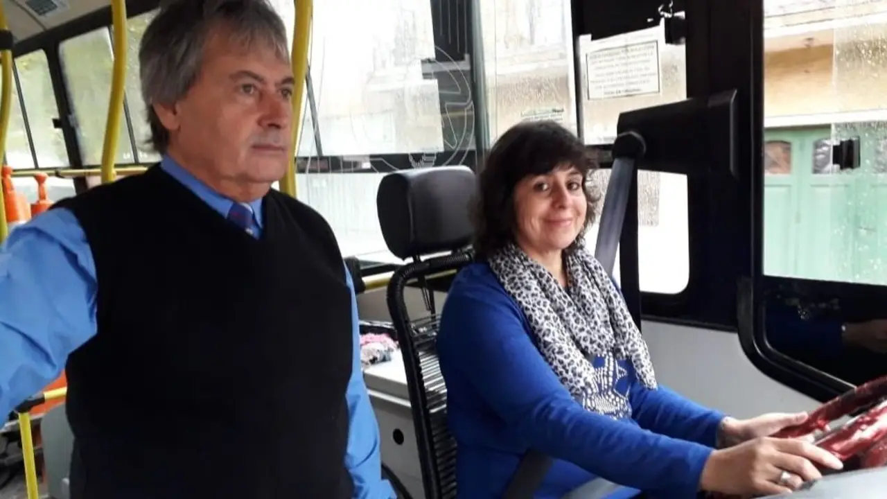 Colectiveras, choferes de colectivo