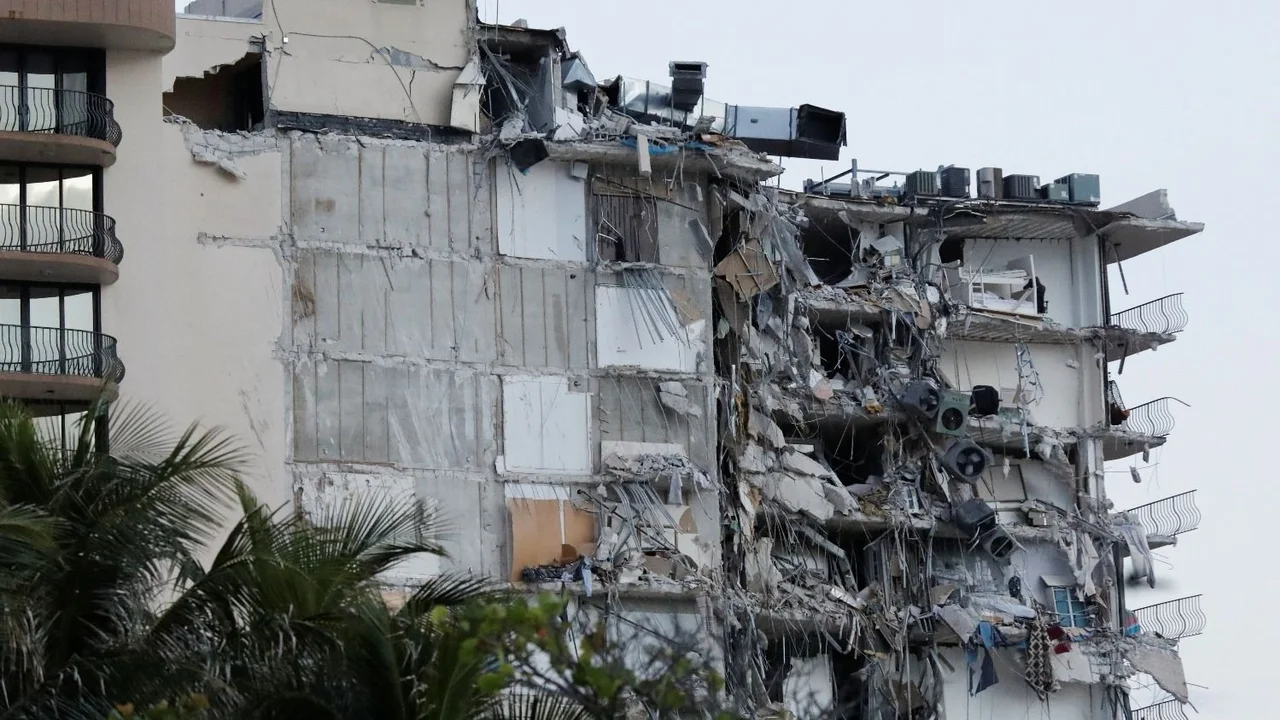Derrumbe en Miami: hay cuatro argentinos desaparecidos