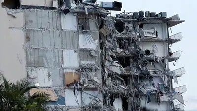 Derrumbe en Miami: inspector dijo en 2018 que el edificio era seguro Derrumbe en Miami: inspector dijo en 2018 que el edificio era seguro