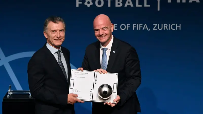 Mauricio Macri, FIFA, Macri en la FIFA